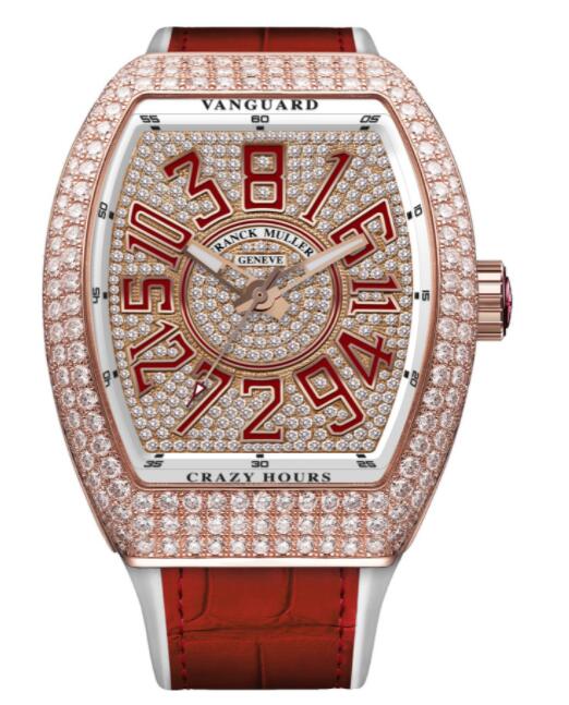 Franck Muller Vanguard Crazy Hours V 45 CH D CD RG Replica Watch